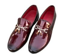 Men's Synthetic Leather Handmade patent shoes Free delivery