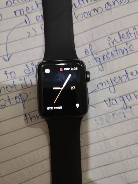 apple watch series 3 black grey colour 1