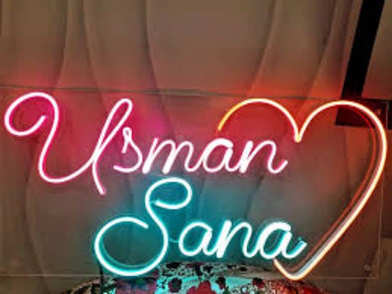 Customized Any Name Neon Sign Any logo At Your Requirements for wall. 0