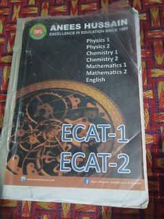 ECAT-1 and ECAT-2 (ANEES HUSSAIN) 0