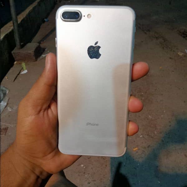 iPhone 7plus betry health 81 condition 10by10 water pake PTA proved 5