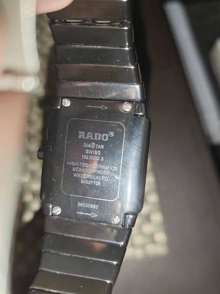 Rado ceramic bracelet watch 1
