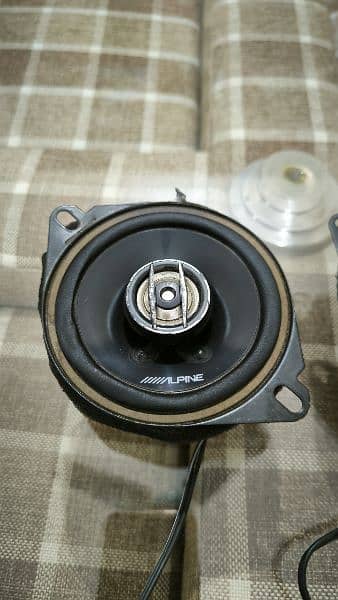 Original Alpine Size 4 Inch Component Speakers Forsale 2