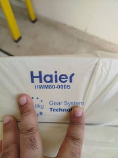 haier washing machine