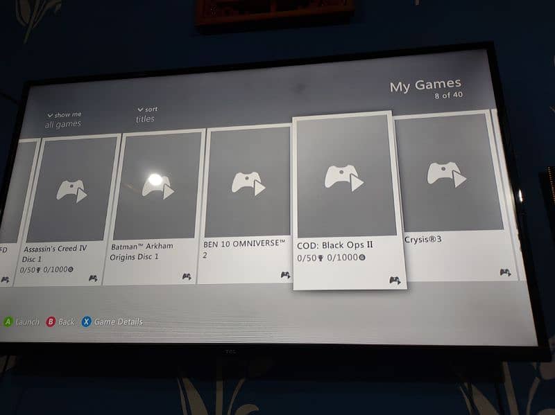 XBOX 360 FAT 250GB JAILBREAK WITH 2 CDS 40 GAMES INSTALED 4
