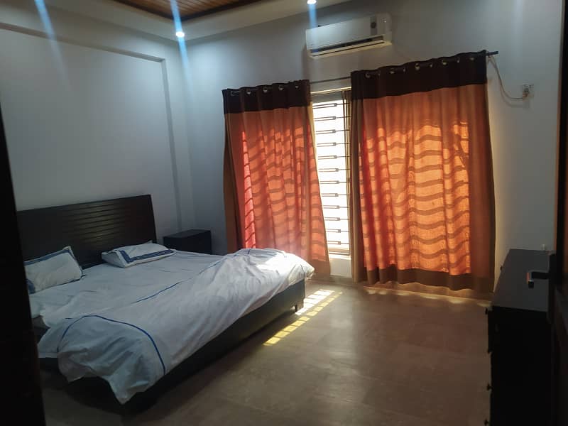 3 bedroom furnished flatr for rentin safari villas1 Phase1 Bahria Town 9