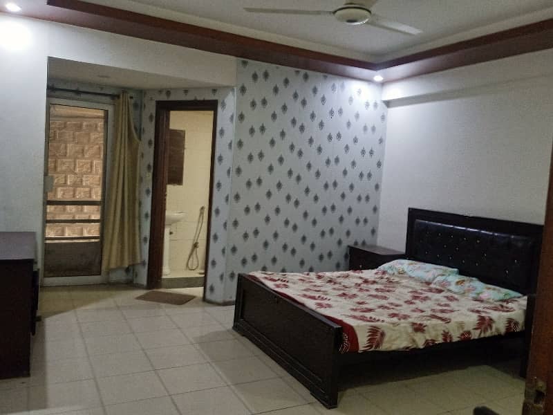 2 Bed Fully Furnished Flat For Rent In Qj Heights, Bahria Town Phase 1 1