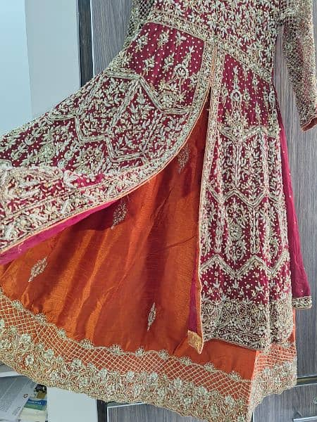 BARAT LEHNGA FOR SALE, ONLY WORN ONCE 8