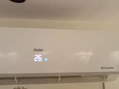 haier dc inverter 1.5  urgent sale