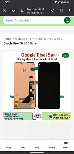 pixel 5a 5g panel