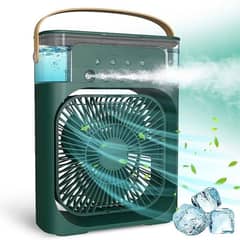 Mini Air Cooler 3 in 1 Air Conditioning Fan Portable Mist pan