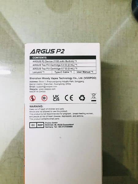 Argus p2 pod 8