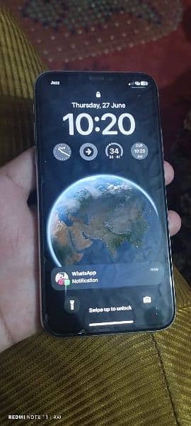 i phone x 256-GB PTA Approved 2