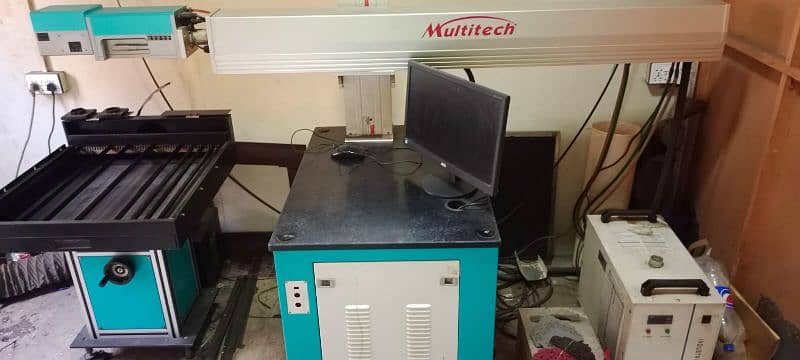 3D CO2 GALVO LASER MARKING & CUTTING MACHINE 3