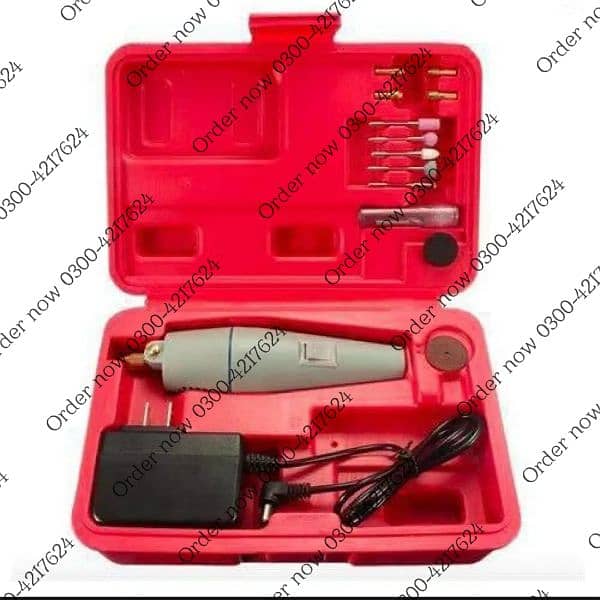 Mini Drill Machine Electric Drill Set With Adapter sports equipment 4