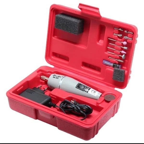 Mini Drill Machine Electric Drill Set With Adapter sports equipment 6