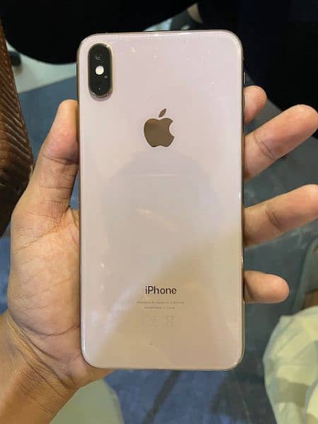 IPhone Xsmax 
256GB
PTA Approved Physical Esim 1