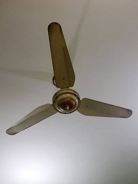 Ceiling SK Fan White Color Used Condition 0