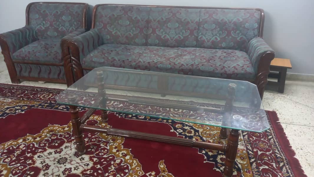 7 Seater Sofa Set with Center table 2