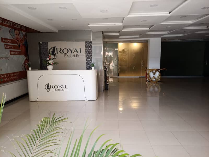 Hall 1st available for rent in Bahria town Civic center ph4 0