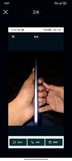 oppo f17 display fingers