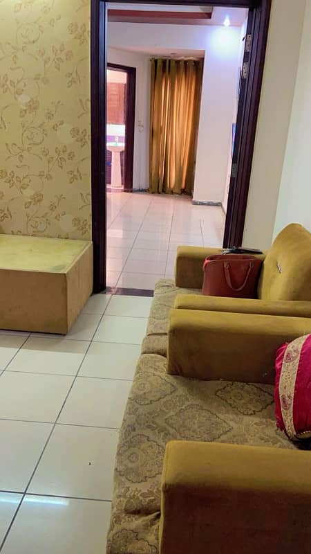 1 bedroom furnished apartment available for rent in bahria town safari 1 qj heights 1