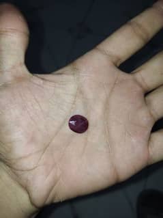 Pathar Ruby Red Color / Original