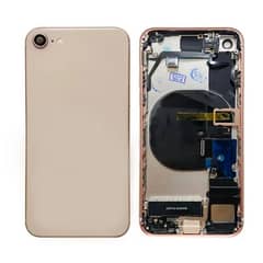iPhone 8 housing gold colour original complete ribbon and charging i. c
