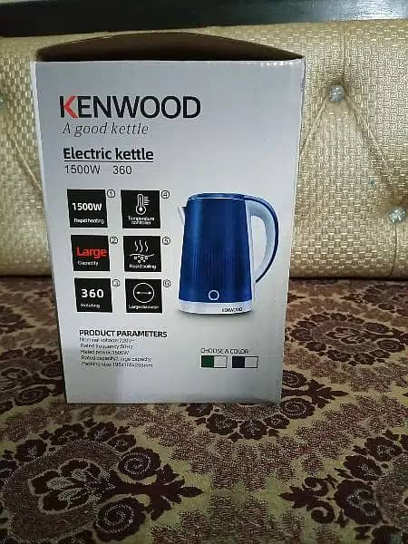 Electric Kettle Plastic Body Food Grade Stainless Steel Automatic off 10