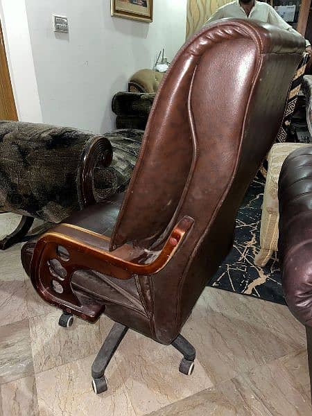 IMPORTED Original Leather Office chair 3