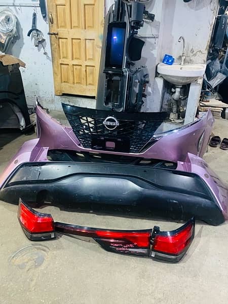 Nissan Note Hybrid 2021 Headlight & Bumper 0