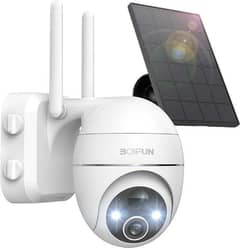 BOIFUN Solar Security Camera Wireless Outdoor - 2K WiFi Battery