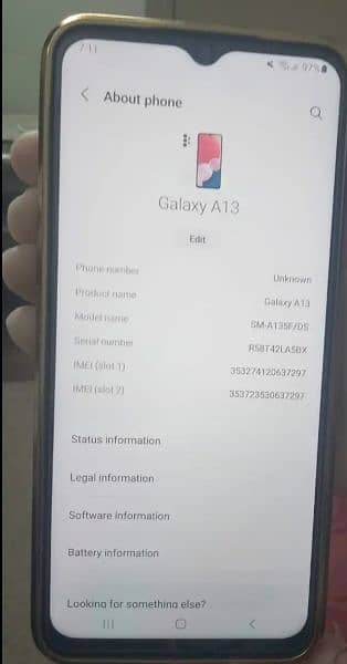 Samsung A 13 4+2/128 10/10 no any single fault 3