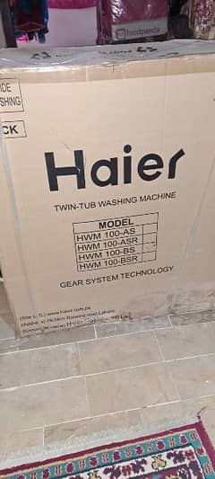 Haier Washing machine