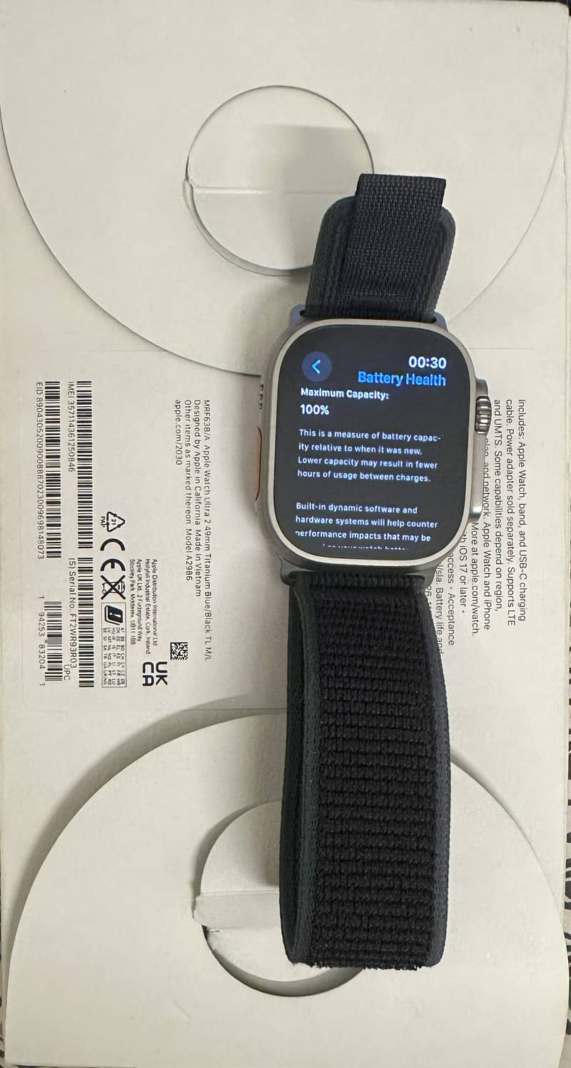 Apple Watch Ultra 2, 100% Battery Health - Warranty till 27/12/2024 2