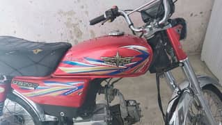 union star Motor cycle 2022 used in good condition