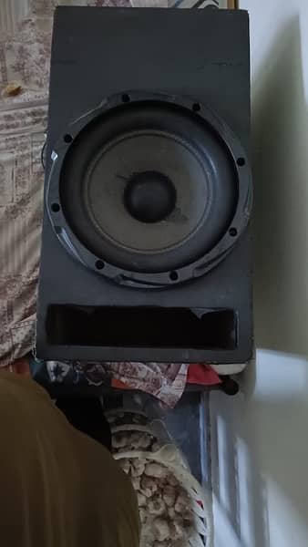 amplifier and woofer 2