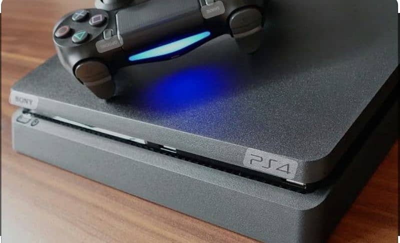 PS4 SLIM 500 GB MINT CONDITION WITH BOX 100% ORIGINAL 0