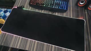 best gaming full size mousepad rgb 8 modes new condition