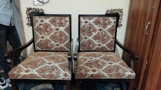 Bed Room Two Chairs Condition it's so Good Urgent sale 0