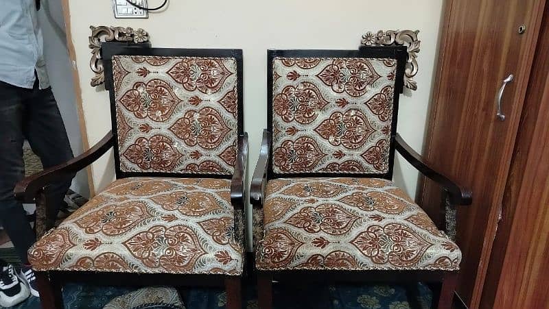 Bed Room Two Chairs Condition it's so Good Urgent sale 0