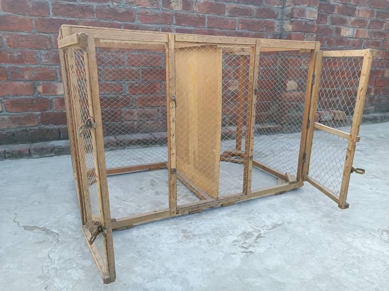 A New Wooden Cage Available For Sale. . . . . . . . 1