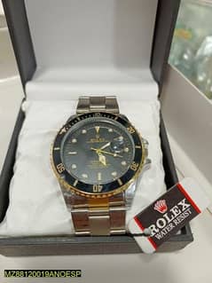 (ROLEX)men's stainless steel watch