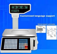 Barcode Scale Price Computing Scale