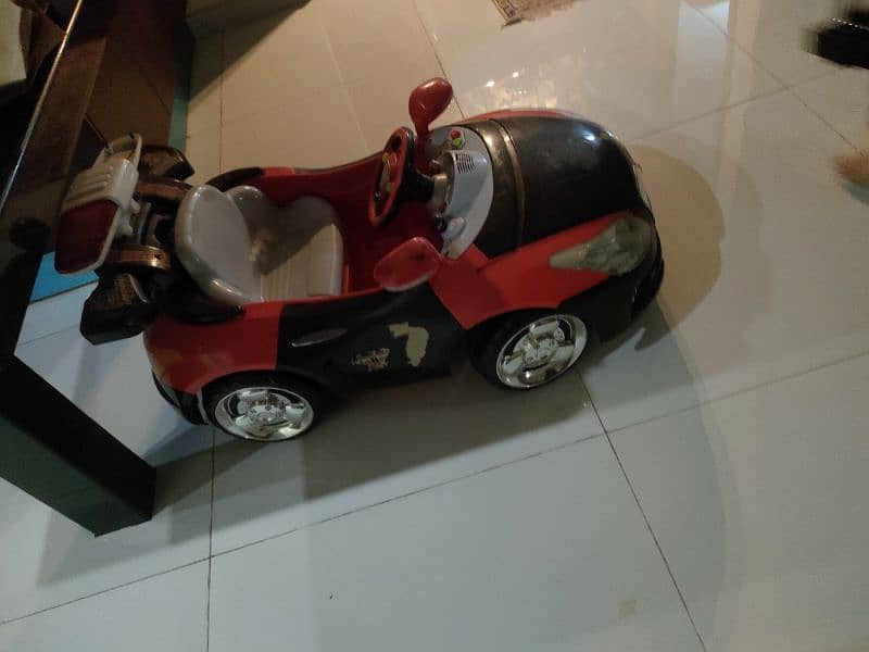 kids car for under 7 year remote dual motor 13 volt battery 1