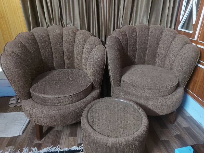 Brand New Coffe chairs set for Sale 3