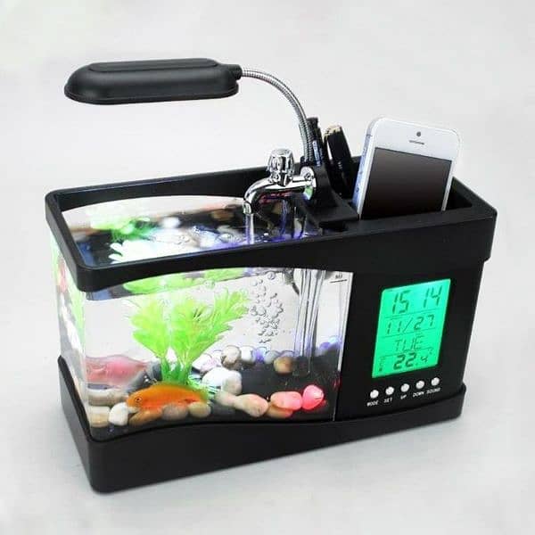 New USB Desktop Mini Aquarium for Sale 5