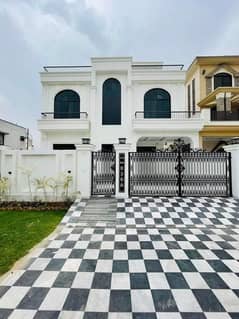 A block 10 Marla New brand house available for sale 80 feet Road par 0