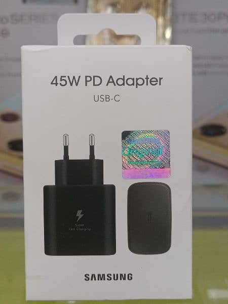 Samsung 25W, 45W PD Adapter and Cables 2