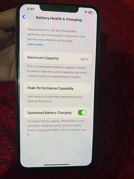 Iphone Xsmax 256Gb Lush Condition Scratchless Non PTA 3